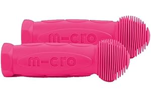 Micro® | Puños Originales Mangos para Manillar Patinete o Bicicleta Niños y Niñas Antideslizantes y Antisudoración | Compatible con la mayoría de Marcas | Pack 2 Unidades