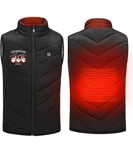 Gilet Chauffant USB Sans Manches Pour Enfants - 2 Zones De Chauffe, Doudoune électrique Garçons/filles Veste Chauffante Sans Manches