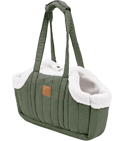 Record - Borsa per Cani e Gatti Sofi. Trasportino impermeabile, imbottito. Borsa per Cani con guinzaglio di sicurezza e fondo rimovibile.Fino a 6 kg | Rosa, 37 x 17 x 26 cm