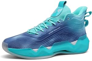 XINGHUANHUA Zapatillas de Baloncesto Altas para Hombres Zapatillas de Baloncesto Transpirables Zapatillas de Baloncesto Antideslizantes Zapatillas Deportivas Ligeras