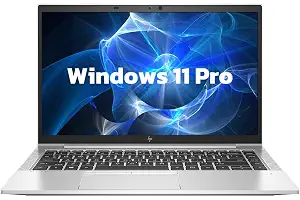 HP EliteBook 840 G8 - Laptop de negocios FHD de 14 pulgadas, Intel Core i5-1135G7, 16 GB de RAM, SSD de 512 GB, teclado QWERTY, Windows 11 Pro (renovado)