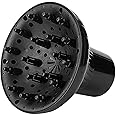 POFET Diffusore Universale per Asciugacapelli con Ugello D=3,5 cm - 5,0 cm per Capelli Ricci o ondulati, Asciuga e guadagna I