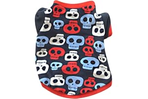 PETPHINDU Divertido Esqueleto Trajes De Perro Ropa para Mascotas Ropa De Perro Ropa para Perros Pequeños Perros Medianos Chihuahua Teddy Pug Navidad Fiesta De Halloween Trajes De Vestir
