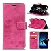 Produktbild Futypei Xiaomi Redmi Note 6 Hülle Leder Extra Dünn PU Ledertasche Handyhülle mit Kartenfach [Stand Funktion] Leder Case Stoßfest Schutzhülle Brieftasche Flip Hülle Rosig