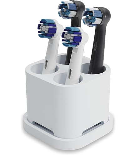 Luxspire Porta Spazzolino Acciaio Inossidabile, Porta Spazzolino e Dentifricio, Portaspazzolino Drenabile da Bagno, Contenitore da Bagno per Dentifricio, Organizzatore Multifunzionale Antiscivolo