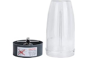 SALALIS Blender Juicer, Sokowirówka Płaskie ostrze 32OZ Sokowirówka do miksera do 600W 900W