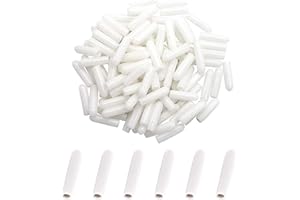 JeoPoom Cappucci Cestello Lavastoviglie[100 Pezzi], Punte per Cestello Lavastoviglie, per Evitare La Ruggine sulla Lavastoviglie, per Lavastoviglie per Tutti Cestelli(Bianco)