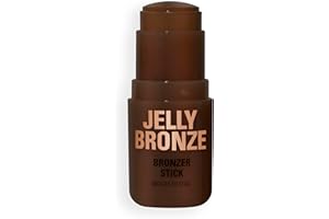 REVOLUTION BEAUTY LONDON Revolution Jelly Bronzer Tint, Bronzing Makeup for a Sun-Kissed Glow to Cheeks, Vegan & Cruelty-Free, Dark Cocoa, 8g