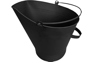 FIREFIX 2181 Kohle-/Pelletschütte mit Tragegriff, schwarz