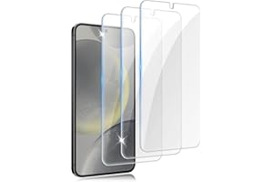 Vuciya Zestaw 3 szkła hartowanego kompatybilnego z Samsung Galaxy S24 / S23 / S25, ochrona ekranu, folia odporna na zarysowania HD Ultra 9H, twardość przezroczysta