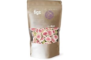 ‎GYMBEAM GymBeam Gefriergetrocknete Feigen 100g - Feigen Getrocknet, knackige getrocknete Feigen ohne Zuckerzusatz, perfekt für Porridge, Desserts & Snacks, 100% natürliche Zutaten