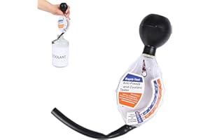 DvBCNMe KFZ Frostschutzprüfer, Frostschutzprüfer Auto Kühlmittel Tester, Kühlerfrostschutz Messgerät, Frostschutz Tester bis Zu -43°C, Frostschutzprüfgerät im Wasserbehälter