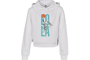 Mister Tee Bluza sportowa Dziewczynki Kids Space Jam Lola Jumping Cropped Hoody