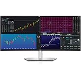 Dell UltraSharp Monitor 38 inch 3840x1600 QHD Curved USB-C Hub 8MS 60HZ 1x DP 2x HDMI Monitor, U3824DW