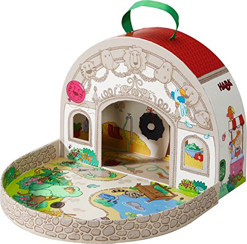 HABA 7633 – Meine erste Spielwelt Zoo – Großes Spielset - 2