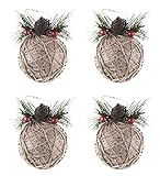 COMBINA CON CUALQUIER ESTILO DECORATIVO: Este set de figuritas de Navidad de Clever Creations le dará un aire único a cualquier árbol y combinará a la perfección con tu decoración navideña. Decora tu árbol con estas maravillosas bolas tan divertidas y bonitas.