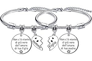 Lumengqi Regalo Festa della Mamma,Regalo Mamma,Bracciale Mamma,Mamma Regali Bracciale,Braccialetto Mamma,Regalo Mamma Compleanno,Regalo Anniversario Mamma Regali Natale Mamma