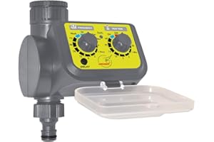 Jardibric - Programmateur Temporisateur d'Arrosage à Electrovanne PNR11 - Automatisez votre Système d'Arrosage pour un Jardin en Pleine Santé.