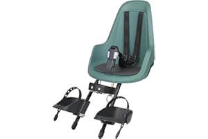 Silla Portabebé Bicicleta Delantera Bobike GO Mini Anclaje en Cuadro – Segura, Elegante y Ajustable para niños de 9 Meses a 3 años, hasta 15 kg