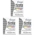 3 Boxes: Pilot Parallel Pen Ink Refills for Calligraphy Pens, Assorted Colors, 12 Cartridges per Pack (77312)