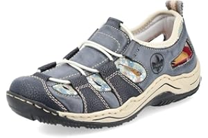 Rieker Femme Baskets L0539, Dame Baskets Basses,Semelle intérieure Amovible