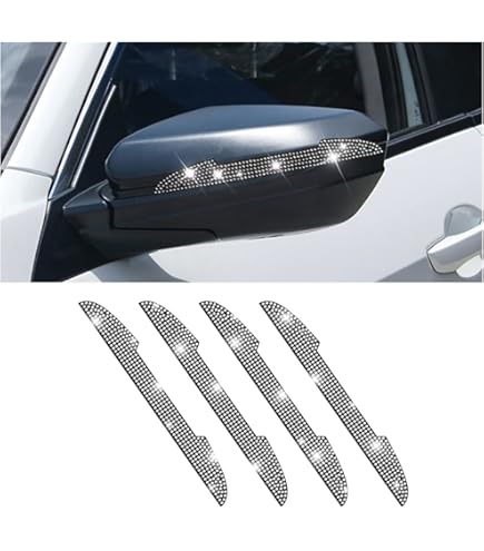 Profili Protettivi Per Specchietti Auto - Carbon Hi-Lux, Set Da 2, Adesivi E Antigraffio - Foto 9