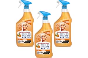 Pack of 3 Meister Proper Kitchen Spray Spray Ready Wiping 800 ml