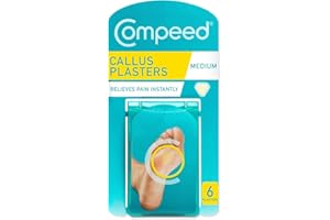 Compeed® - 6 Pansements Hydrocolloïde - Durillons - 4,5 x 4,4 cm