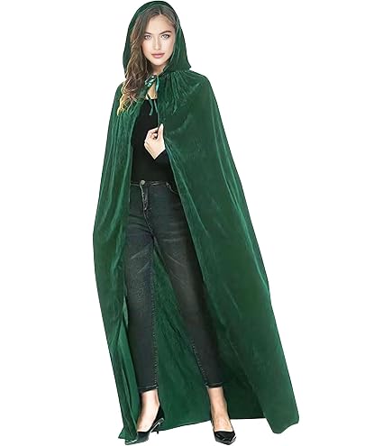 Mantello In Velluto Con Cappuccio Per Cosplay E Halloween: Misterioso Ed Elegante!
