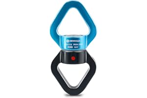 NewDoar Swing Swivel, 30 KN rotator Swing Spinner Micro Swivel Connector för Swing Aerial Dance/Yoga/gunga/hängande hängmatta