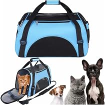 Haustiertragetasche Für Kleine Hunde & Katzen – Atmungsaktive Schultertasche Bis 10 Kg, Perfekt Für Spaziergänge & Reisen