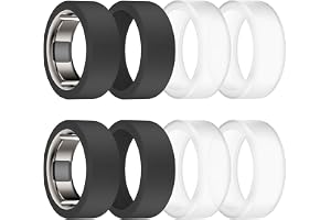 sylacor Anti-repor elastiskt silikonskal för Oura Ring Gen 4/Gen 3 ring för män och kvinnor
