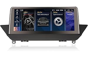 GONFEN Radio samochodowe z systemem Android 13 Qualcomm 8-rdzeniowe radio samochodowe z nawigacją do BMW X1 E84 (2009-2015) CIC 10,25" ekran HD IPS bezprzewodowy Carplay Android Auto Bluetooth WiFi