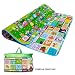 Kids Crawling Educational 2 Side Play Mat Game Soft Foam Picnic Carpet 200X180cm