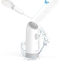 Elektrisches Reise-Bidet – Tragbares Hand-Sprühgerät, 2,3 Liter Tank, Wiederaufladbar, Für Camping & Outdoor
