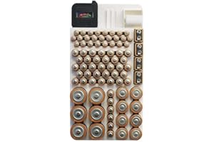 Koh-Kae Range Kleen WKT4162 Étui de Rangement pour Batterie Amovible 82 Piles Différentes Tailles