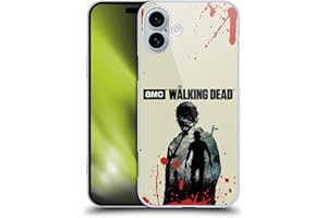 Head Case Designs Licenza Ufficiale AMC The Walking Dead Rick Sagome Custodia Cover Dura per Parte Posteriore Compatibile con Apple iPhone 16 Plus