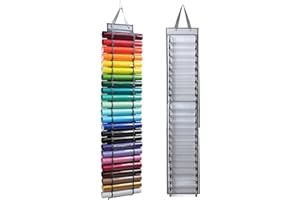 LYFUND Vinyl Rollen Aufbewahrungsregal, 24 Löcher Vinyl Rollen Organizer für Vinylbögen, Wärmetransferpapier, Geschenkpapier, Design-Zeichnungen, Vinyl-Aufbewahrungshalter