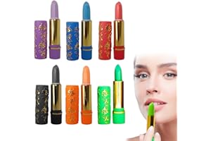 YAYNO 6 Pièces Couleur Magique Changeant Avec la Température Rouge à lèvres hydratant rose protecteur naturel Brillant à Lèvres Hydratant Lèvre Pulpeuse Ensemble Maquillage Pour Les Lèvres Longue