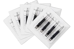 ORILAO Lot de 5 x 4 cutters chauffants Gutta - Pour point Gutta Percha - En métal - Moderne