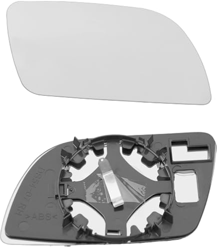 TarosTrade Glace Rétroviseur Chauffante Gauche Pour Audi A3 A4 A6
