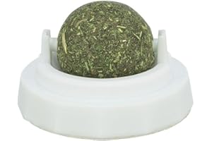 TRIXIE Pelota Catnip con Soporte. ø 5 cm