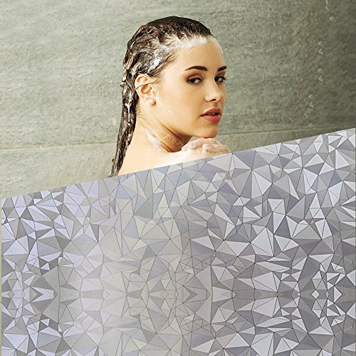 Fancy-fix Fensterfolie Dekorfolie Sichtschutzfolie Statische Folie Selbsthaftend (ohne Kleber) Milchglasfolie 40x150cm