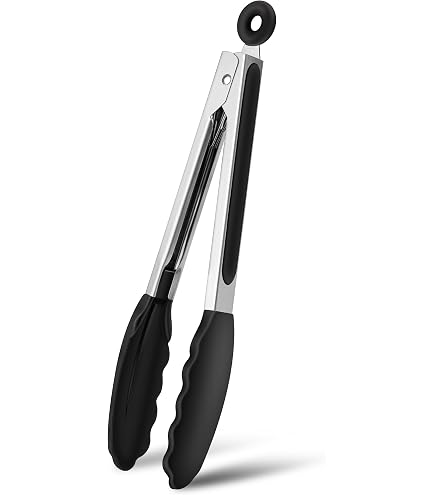 Pinze da cucina | Silicone/ferro. 29 cm. | Chocolate
