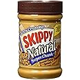 Skippy Super Chunk Natural Peanut Butter Spread, 15 oz