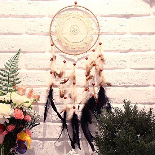 SOLEDI Dreamcatcher Traumfänger Glücksbringer aus der schönsten Geschichten in der amerikanischen indischen Mythologie - 4
