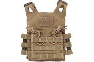 WARMHEARTTING Mini gilet Tactique pour Bouteille de Bière MOLLE - Pour Canettes, Bouteilles, Boissons, Décoration