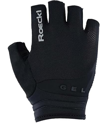 Roeckl Sports Fahrradhandschuh ITAMOS 2, High Performance Handschuh, Schwarz 12 Fashion