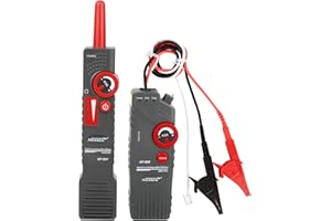 NOYAFA Untergrundkabel Draht Locator mit Kopfhörer für Metallrohre, Draht Tracer Anti-Interferenz zu Detektor Haustier Zaun Drähte