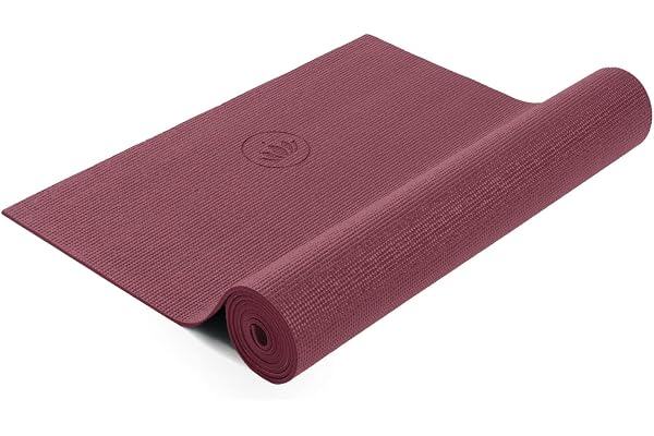 Lotuscrafts yogamatta Mudra Studio [5 mm tjocklek] - snäll mot huden och testad mot skadliga ämnen - för nybörjare och avance